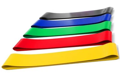 Набор резинок для фитнеса латексных Exercise Resistance Belt 5в1