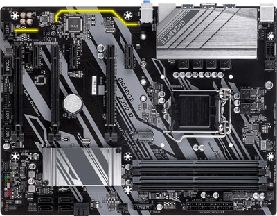 Материнскaя плата Mb Gigabyte Z390 D (Z390 D) (s1151v2, Intel Z390, ATX) Б/У