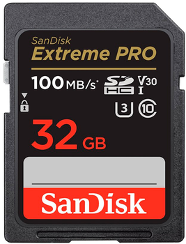 Карта памяти SanDisk Extreme PRO SDHC 32GB UHS-I (SDSDXXO-032G-GN4IN)