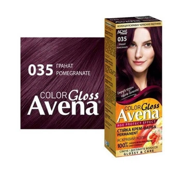 Фарба для волосся Acme Color Avena Color Shine 035 Гранат 50 мл (4820000300421)