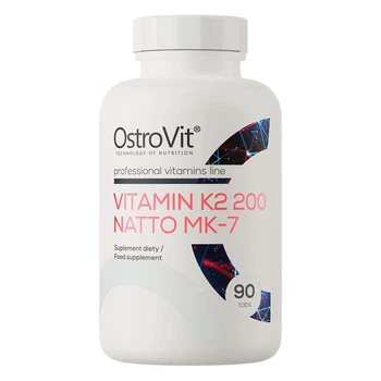 Вітамін К2 OstroVit Vitamin K2 200 NATTO MK-7 90 таблеток