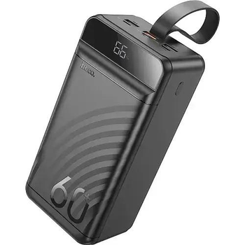Портативна батарея Power Bank Hoco J123C Element 22.5W+PD20W 60000mAh Black