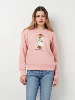 Світшот жіночий Polo Ralph Lauren 11425.4 XL Рожевий (ROZ6501093616)