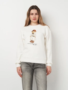 Світшот жіночий Polo Ralph Lauren 11425.2 XL Білий (ROZ6501093608)