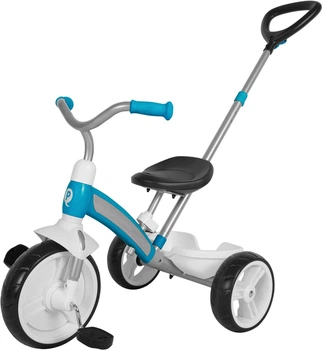 Велосипед дитячий Qplay Elite Plus Триколісний із батьківською ручкою Blue (T180-5Blue)
