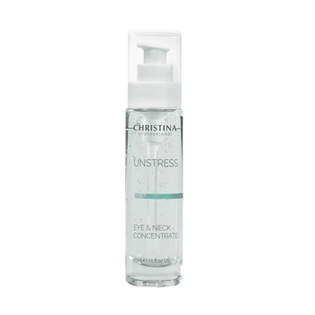 Концентрат для кожи вокруг глаз и шеи Christina Unstress Eye and Neck concetrate 30 мл (7290100367575)