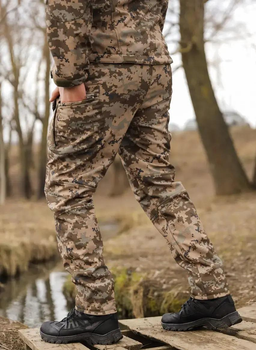 Тактичні штани Undolini Soft Shell Піксель 48 (M)