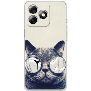 Силиконовый чехол BoxFace Ulefone Note 18 Pro Соглядатай Кот (65171-up276)
