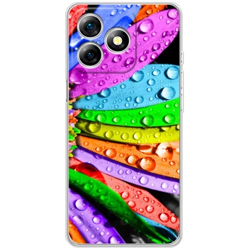 Силиконовый чехол BoxFace Ulefone Note 18 Pro Colored Chamomile (65171-up620)