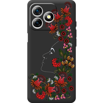 Силиконовый чехол BoxFace Ulefone Note 18 Pro 3D Ukrainian Muse (65174-bk64)
