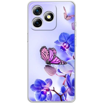 Силиконовый чехол BoxFace Ulefone Note 18 Pro Orchids and Butterflies (65171-up673)