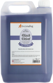 Шампунь Dezynadog Black Velvet Colour Enhance для відновлення і посилення кольору чорної та темно-коричневої шерсті усіх порід 5 л (5052372014791)