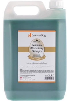 Шампунь Dezynadog Crown Glory Intensive Nourishing інтенсивний живильний для освітлення і відновлення шерсті всіх порід собак 5 л (5052372015033)