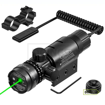 ЛЦУ (Лазерный целеуказатель) - крепеж вевер и круговое подствольное - Accurate JGI Green