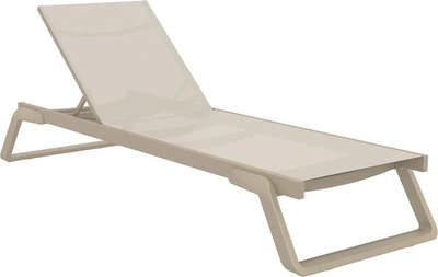 Шезлонг полипропиленовый Siesta TropicTaupe Taupe