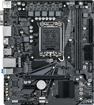 Материнська плата Gigabyte H610M S2H V3 DDR4 (s1700, Intel H610, PCI-Ex16)
