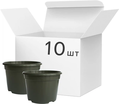 Упаковка горщиків для розсади 0.7 л x 10 шт. (10212547-В)