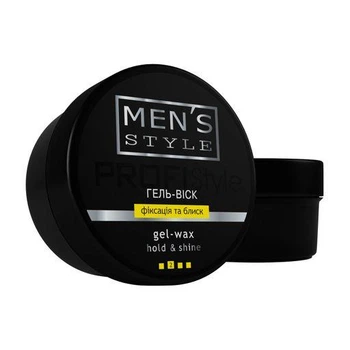 Гель-воск Men Profistyle мягкий моделирующий, фиксация и блеск 80 мл