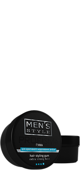 Резина Profistyle MEN экстрасильная фиксация, для креативного моделирования прически 80 мл