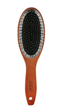 Щетка массажная для волос, деревянная Beauty Luxury коричневая HB-03-24