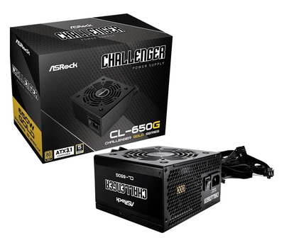 Блок питания ASRock Challenger 650W 80 Plus Gold (CL-650G) EU