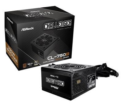 Блок питания ASRock Challenger 750W 80 Plus Bronze (CL-750B) EU