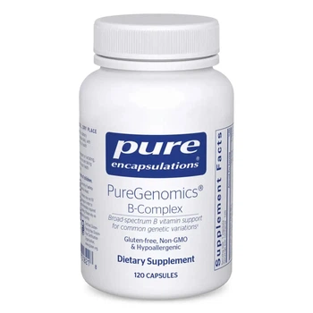 Комплекс вітамінів групи B Pure Encapsulations (PureGenomics B-Complex) 120 капсул