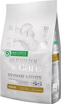 Сухий корм для собак Nature\'s Protection Superior Care White Dogs Adult Small and Mini Breeds 4 кг (NPSC45833) (4771317458339)