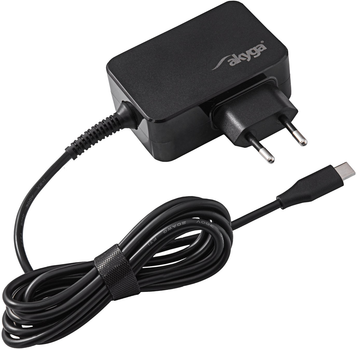 Блок живлення AKYGA для ноутбука 20V 2.25-3A 45W USB-C Power Delivery 3.0 GaN (AK-ND-80)