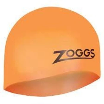 Шапка для плавания Zoggs Easy-fit Silicone Cap Оранжевый (1000-465003.OR)