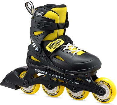 Ролики Rollerblade Fury 33-38 Black/Yellow (1012-07373500-800-33-38)