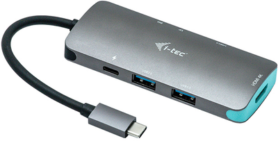 Док-станція i-tec USB-C Metal Nano Dock 4K HDMI + Power Delivery 100 W (C31NANODOCKPD)