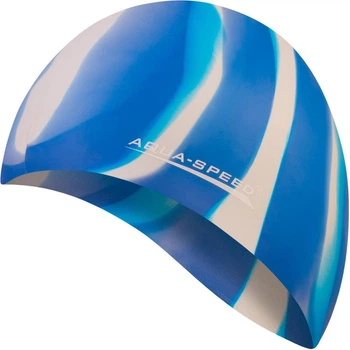 Шапка для плавания Aqua Speed Bunt Синий/Белый (1000-113-55)