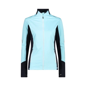 Кофта CMP Women's Full-Zip Hybrid Jacket Light Blue XS (1097-31A2466-L219 36)