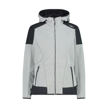 Куртка CMP Women's Jacquard Softshell Jacket Grey/Black XXS (1097-33A2136-25XP 34)