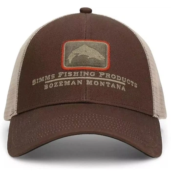 Кепка Simms Trout Icon Trucker Red/Grey (1102-12226-1218-00)