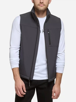 Теплый жилет мужской Calvin Klein 166433470 M Серый (1159826251)