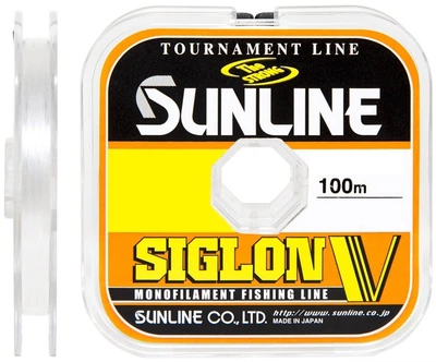 Леска Sunline Siglon V 100m #0.6/0.128mm 1.5kg (1013-1658.10.76)