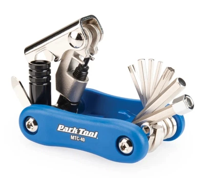 Мультитул Park Tool MTC-40 2,5/3/4/5/6/8mm T25/T30 отвертка выжимка цепи адаптер CO2 (1084-TOO-71-21)