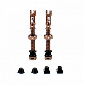 Ніпелі Juice Lubes безкамерні 65mm Copper (1052-5060731387387)