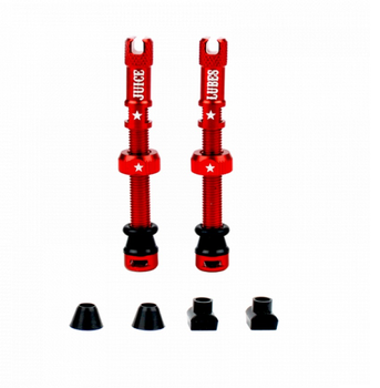 Ніпелі Juice Lubes безкамерні 65mm Red (1052-5060731387424)