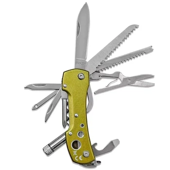 Мультитул-брелок Munkees 2581 Pocket Knife Led (1012-2581-GR)