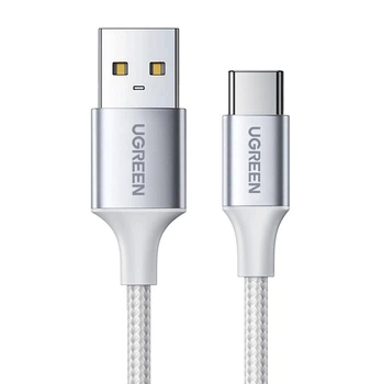 Кабель UGREEN US288 USB 2.0 to USB-C 18W QC3.0 3A 0.5m White (60130)