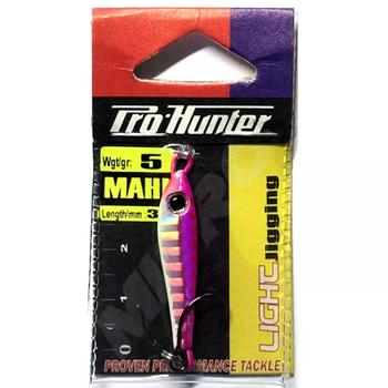 Пилькер Prohunter Mahi with single hook 5g Белый/Розовый (1013-9637.00.94)
