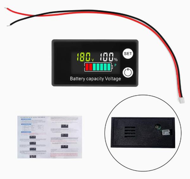 Универсальный индикатор емкости батареи DC 8V to 100V (6133A)