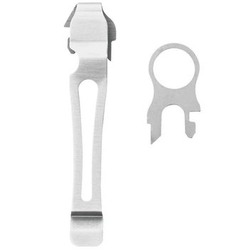 Клипса сменная и кольцо для подвеса Leatherman Surge Charge Wave Серый (1080-934850)