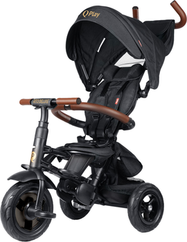 Велосипед дитячий Qplay Rito Deluxe Складаний Триколісний Black (S380-17RitoDeluxeBlack)