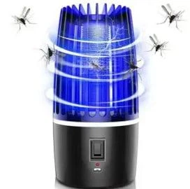 Ловушка для комаров Mosquito Killers 20 м2 от USB мухоловка насекомых инсектицидная лампа переносная против комаров мошки мух моли комары бабочки и летающих вредителей