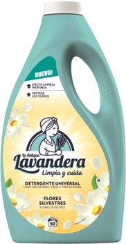 Гель для стирки La Antigua Lavandera Floral с ароматом полевых цветов, 2.5 л (50 стирок)