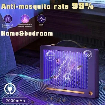 Ловушка для комаров Mosquito Killer Lamp BG-009 мухоловка насекомых инсектицидная лампа переносная против комар светильник от мошек мух моли бабочек уничтожитель летающих вредителей